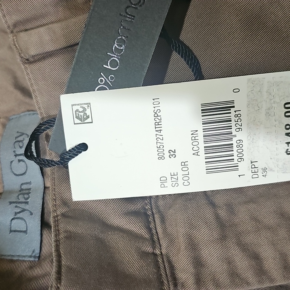Dylan Gray Mens Classic Fit Cargo Pants Brown 32 Regular - Picture 3 of 3